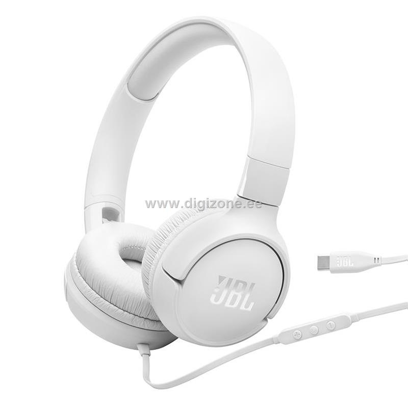 JBL kõrvaklapid T520C, On-Ear Headphones, valge