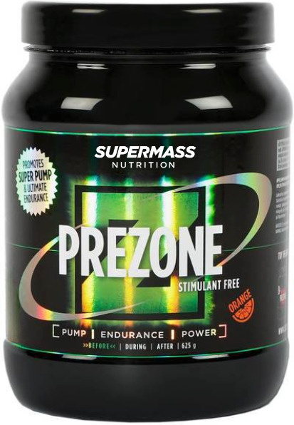 Supermass Nutrition toidulisand Prezone Stim Free Performance Enhancer, Orange, 625g