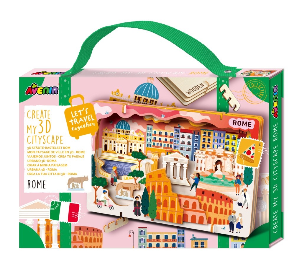 MG DYSTRYBUCJA pusle Create an urban landscape 3D - Roma