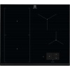 Electrolux pliidiplaat EIS6949 4 x induktsioon, 60cm, Hob2Hood, faasitud esiserv, must