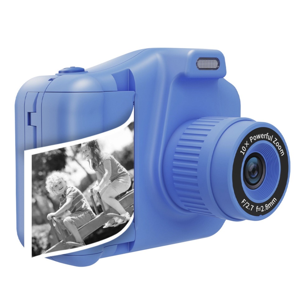 Denver polaroid kaamera Kids Camera with Printer KPC-1370, sinine