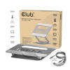 Club3D Laptopständer mit USB-C HUB 100W 360° 4K60Hz