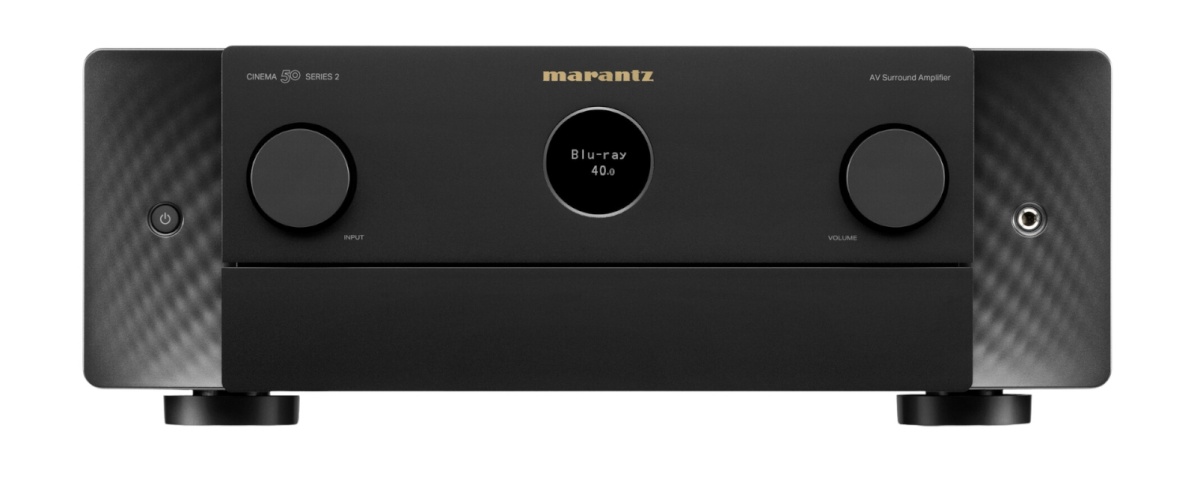 Marantz AV ressiiver Cinema 50 Series 2, 9.4 kanalit, must