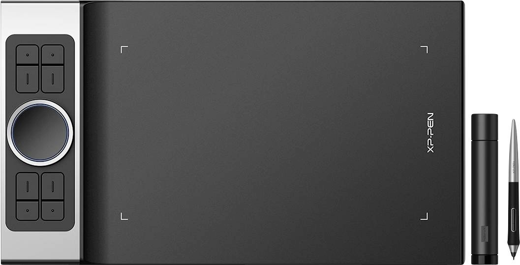 XP-Pen graafikalaud Deco Pro M Graphics Tablet, must/hõbedane