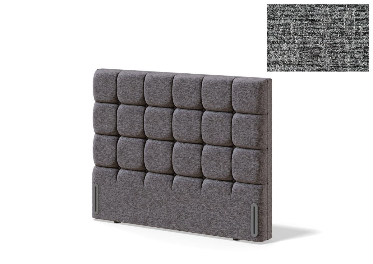 Sleepwell voodiots RED/BLACK CUBE, 121x10x126.5cm, AVOLA tumehall