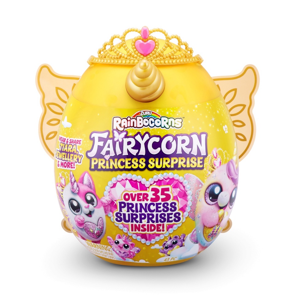 RAINBOCORNS pehme mänguasi koos tarvikutega Fairycorn Princess, 6 seeria, 9281