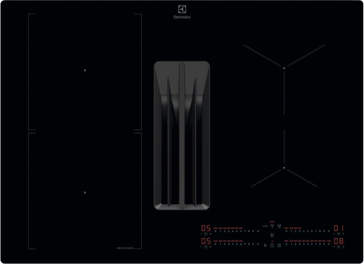 Electrolux induktsioonpliit õhupuhastiga HHOB760S, 70cm
