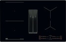 AEG induktsioonpliit õhupuhastiga TH84CB03CB Induction Hob with Extractor Hood, must