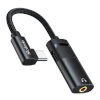 Mcdodo adapter USB-C to AUX mini jack 3.5mm + USB-C , Mcdodo CA-1880 (must)