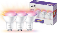 WiZ lambipirn Smart Lamp, GU10, PAR16, RGB, Wi-Fi, 2200-6500 K, 345 lm, 3tk