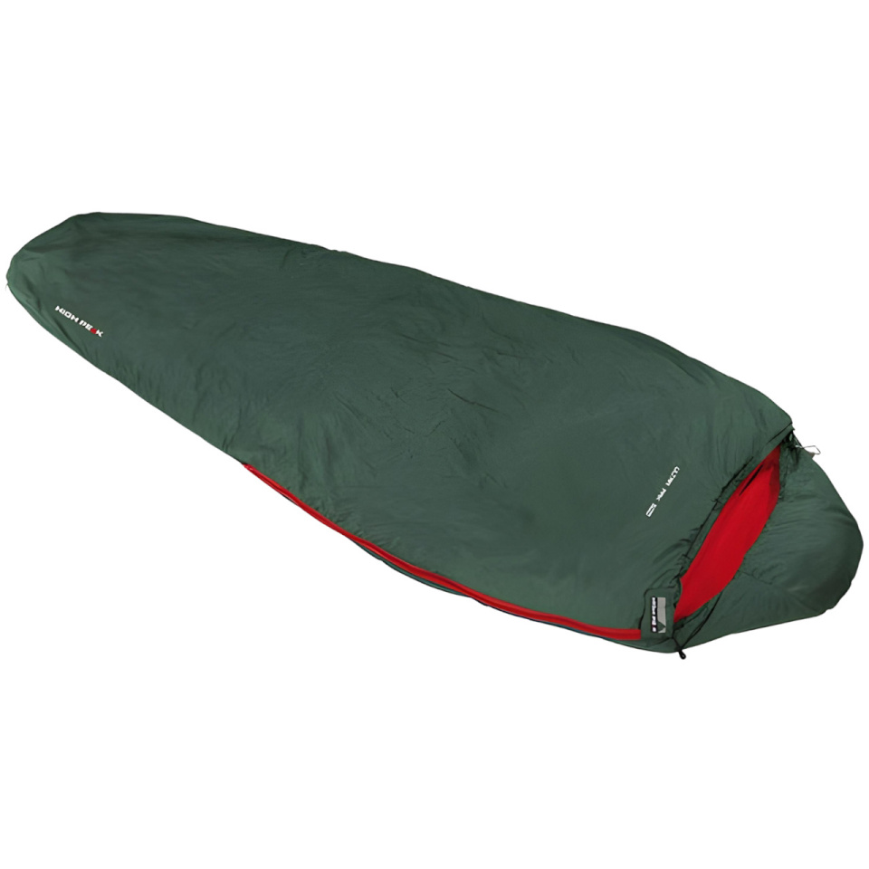 High Peak magamiskott Ultra Pak 500 Eco 205x75x50 cm roheline-punane 23254