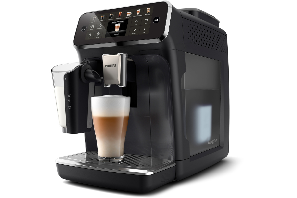 Philips espressokohvimasin EP4441/50 Series 4400 Coffee Machine, must