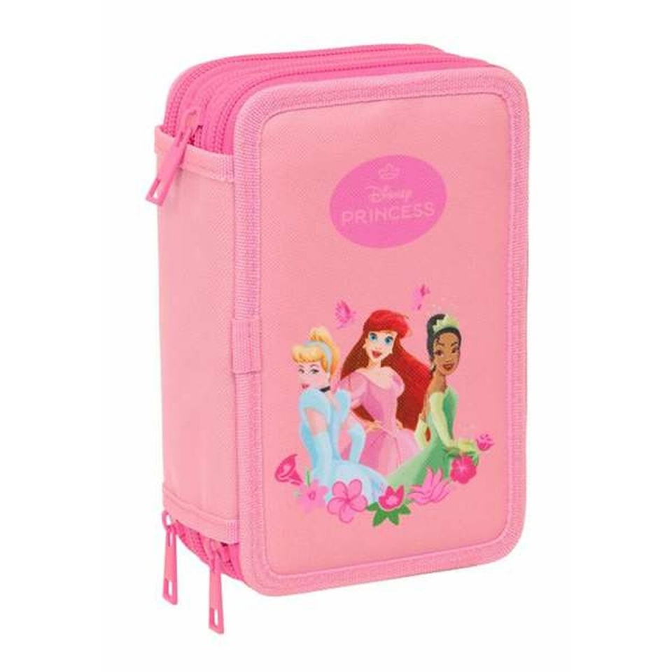 Disney Princess kolme sahtliga pinal roosa 12.5x19.5x5.5cm 37-osaline