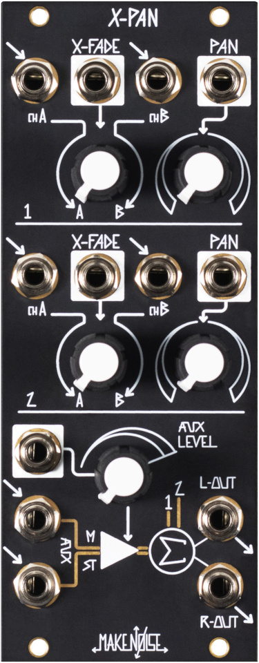 Make Noise X-PAN Eurorack moodul