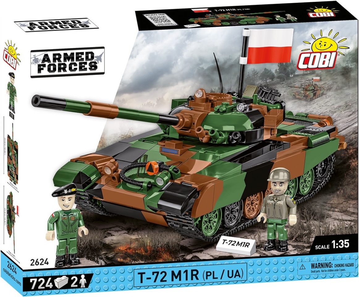 Cobi klotsid Blocks T-72M1R (PL/UA)