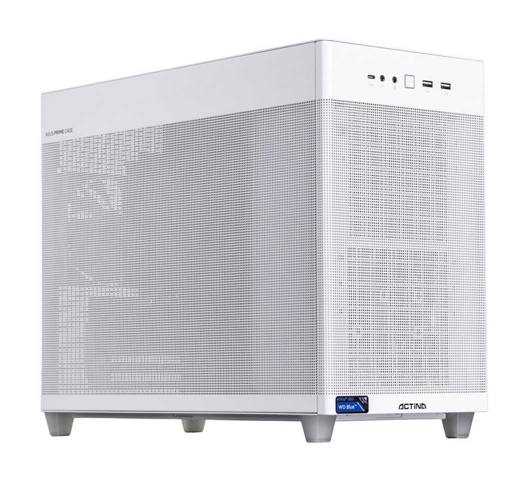 Actina 5901443431725 PC AMD Ryzen™ 7 8700F 32GB DDR5-SDRAM 1TB SSD NVIDIA GeForce RTX 5070 Mini Tower valge