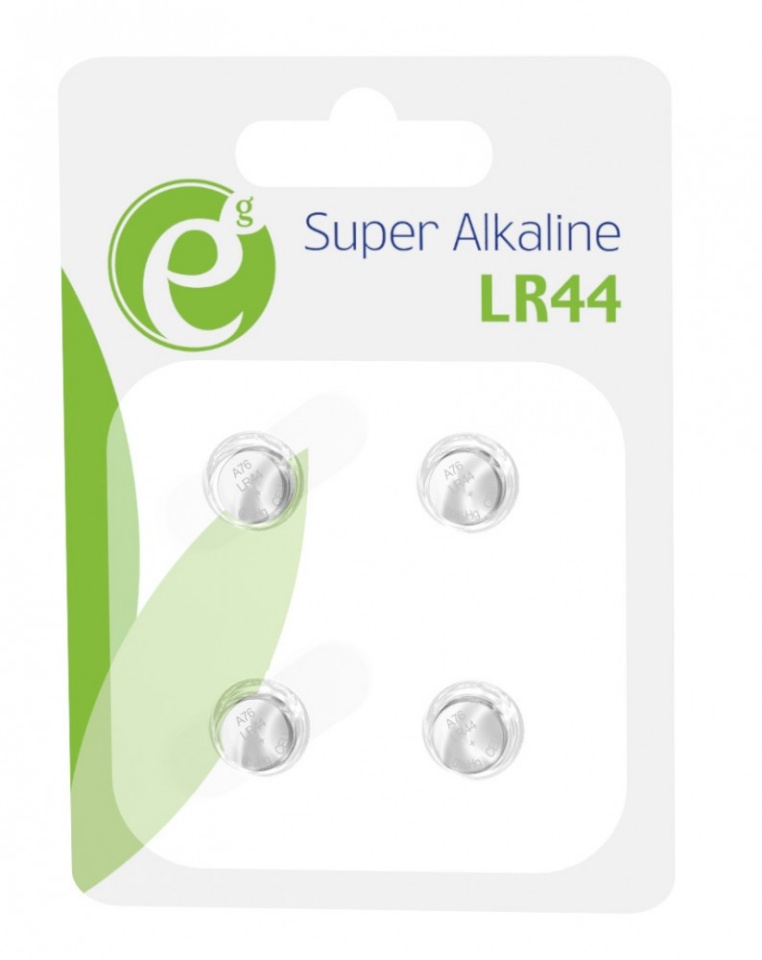 Gembird patarei Alaline LR44, 1.5V, 4tk
