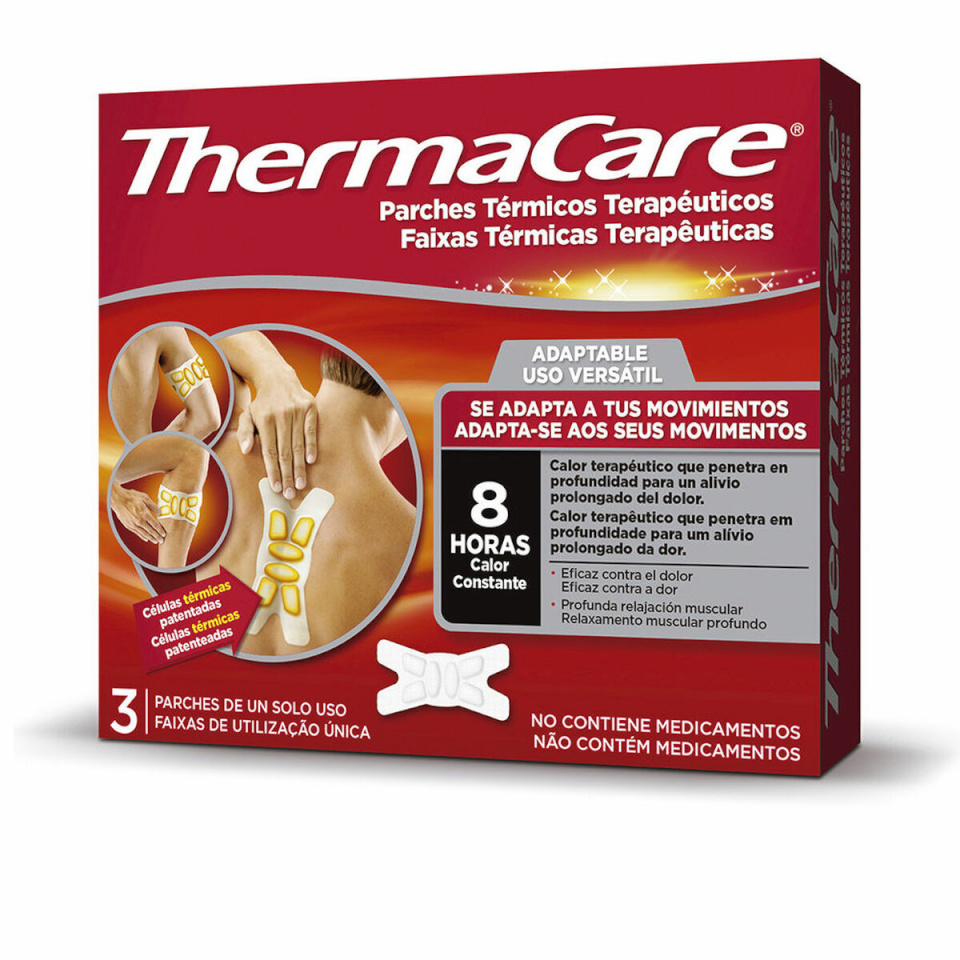 Thermacare Kleepuvad soojusplaastrid kehale Thermacare (3tk)