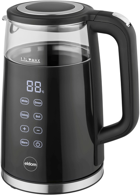 Eldom veekeetja C530 NEVO Electric Kettle, must