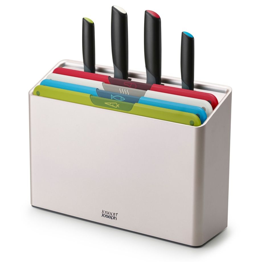 Joseph Joseph lõikelaud Folio Icon Plus 8-Piece Knife and Cutting Board Set, mitmevärviline