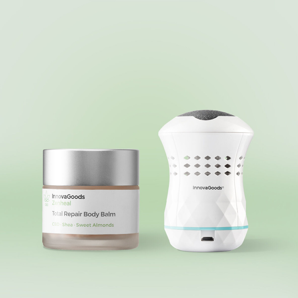 InnovaGoods Jalgu parandav hoolduskomplekt CBD