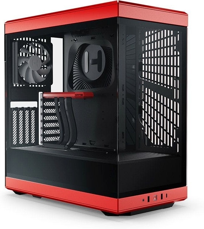 HYTE Y40 punane ATX CS-HYTE-Y40-BR