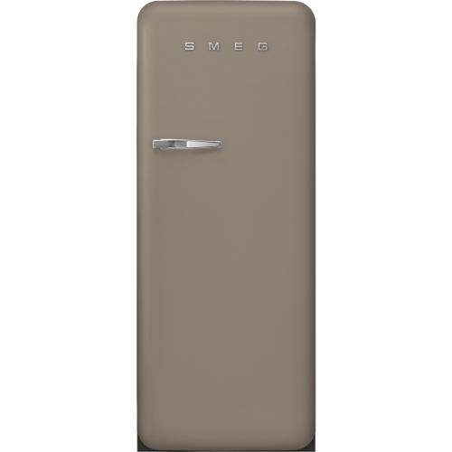 Smeg külmik FAB28RDTP6 50-ndate stiil, 153cm, 244/26 l, 35dB, mehaaniline juhtimine, parem, taupe