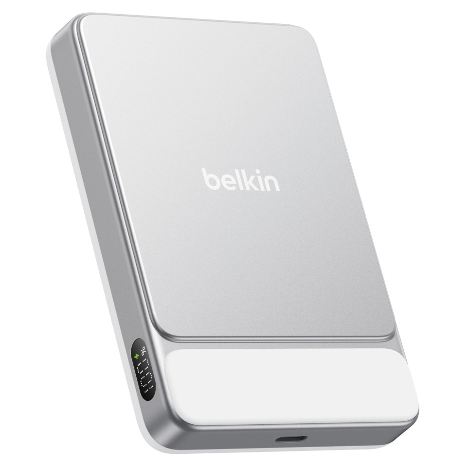 Belkin akupank UltraCharge Pro Slim magn PB 10K Qi2 25W PD30W BPD022hqWH