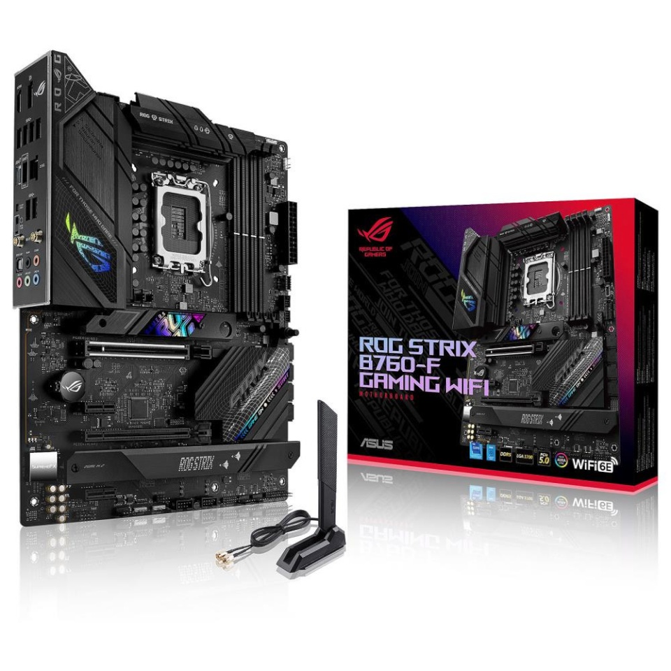 Asus emaplaat Mb B760 LGA1700 ATX/strix B760-f Gaming Wifi