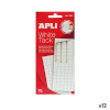 Apli Pahtel White Tack Pahtel valge Nailon 3tk 12tk