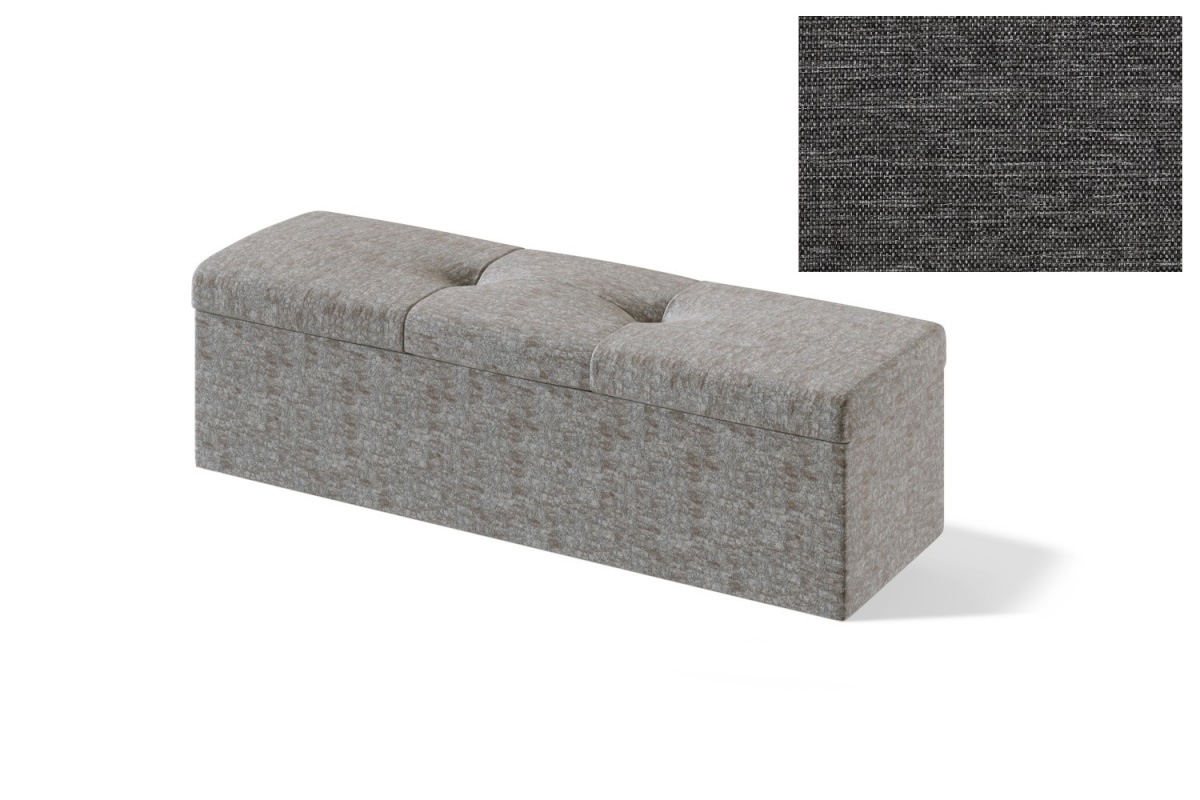 Sleepwell jalutsikast kontinentaalvoodile RED/BLACK ULVASEN, 180x47x50cm, MANGO tumehall