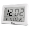 Mebus äratuskell 25738 Quartz Digital Alarm Clock, valge