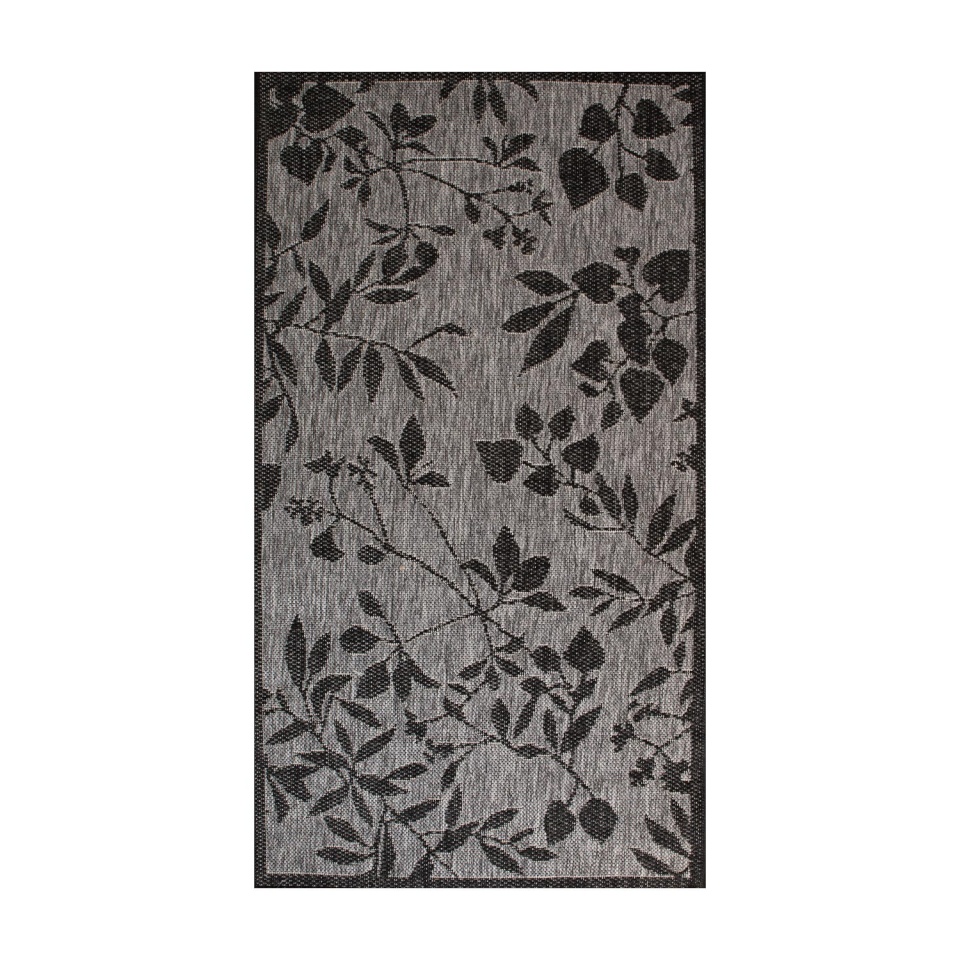 H4Y esikuvaip Dawn Foam-6, 80x150cm, must/hall