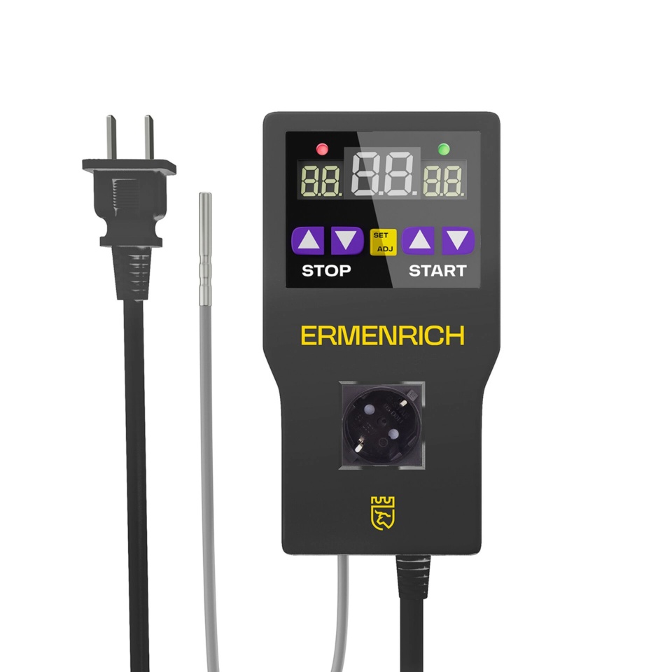 Ermenrich termostaat SC20 Temperature Control, must