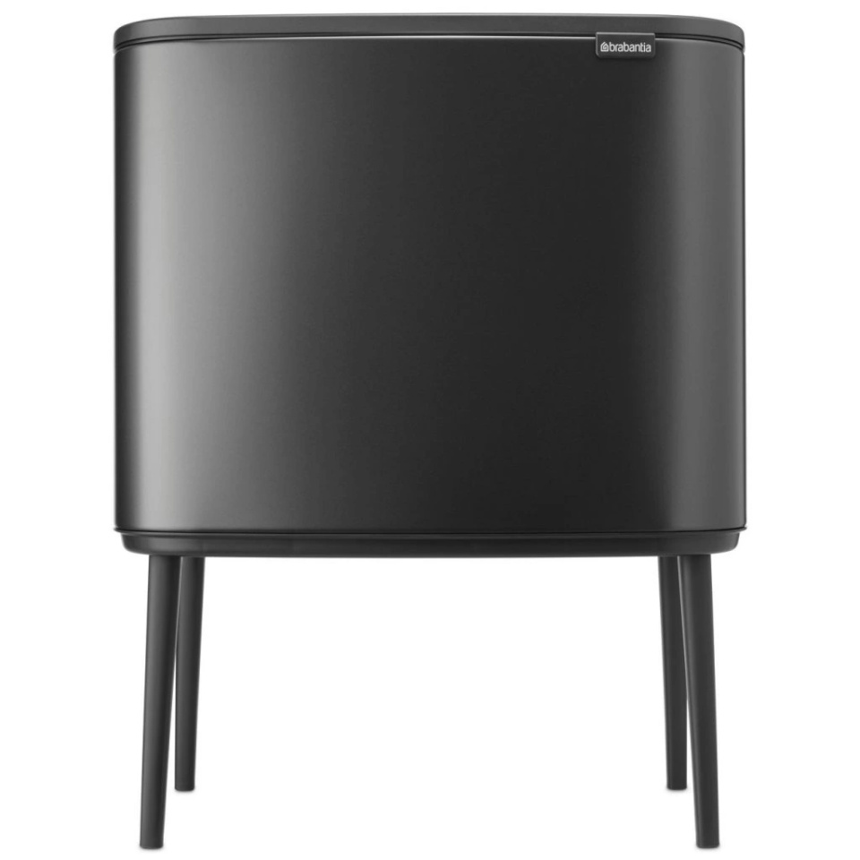 Brabantia prügikast Bo Touch Bin 11+23L Confident Grey, tumehall