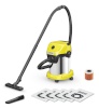 Vacuum CleanerKARCHERWet and dry tolmuimeja WD 3 S V-17/4/20 + 4 FB1000 WattsSuction power 230WCapacity 17 lNoise 74 dBYellowWei | Karcher