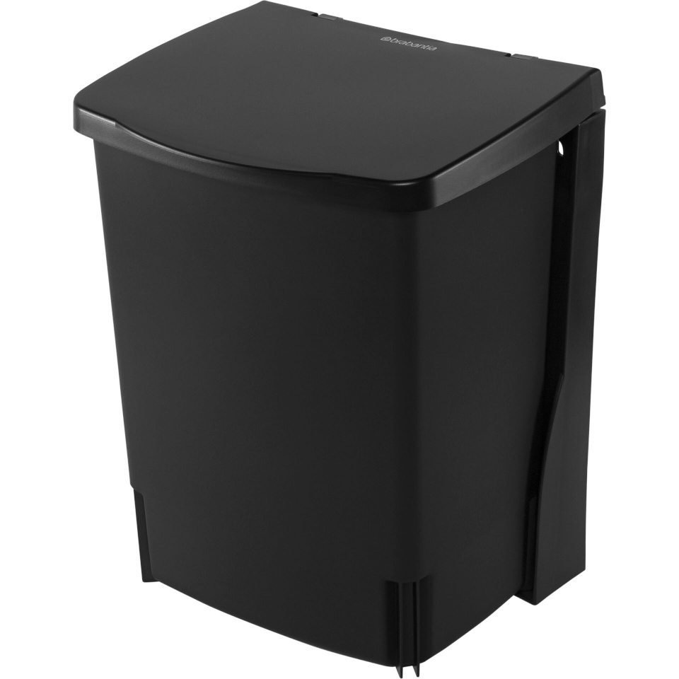 Brabantia prügikast Built-In Waste Bin 10L, must