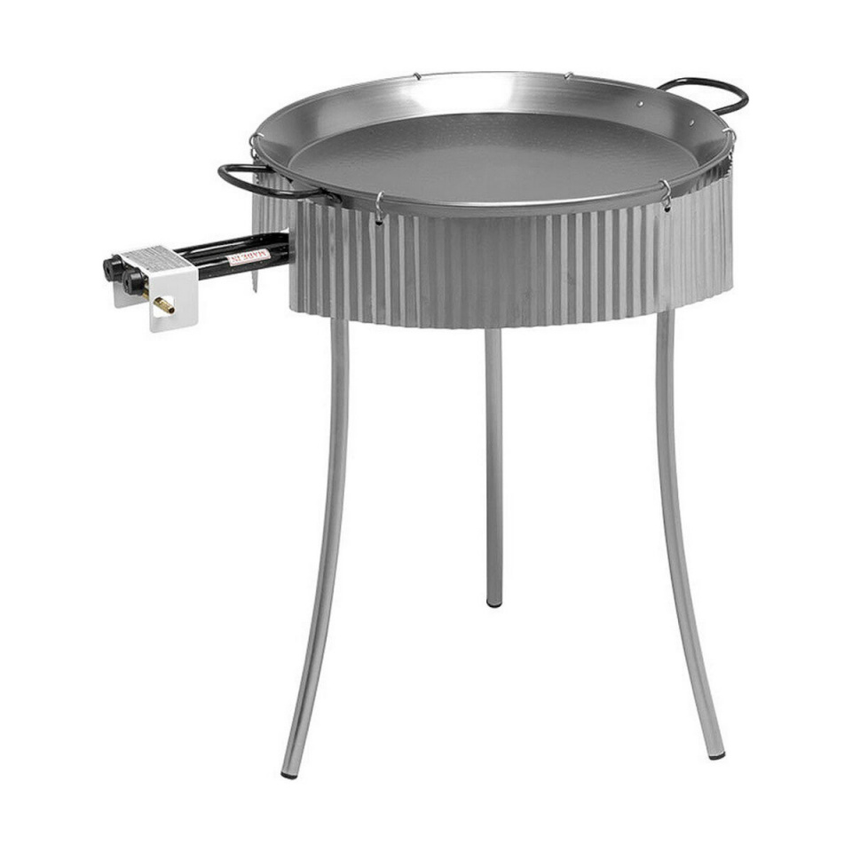 Vaello Tuuletõke Paellavalmistamisalusele Kohandatav Modulaarne Tsingitud teras 67x0,4x17cm (6 Tükid, osad)