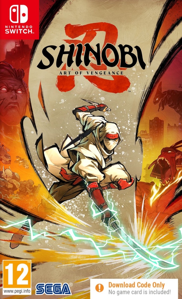 Nintendo Switch mäng SHINOBI Art of Vengeance