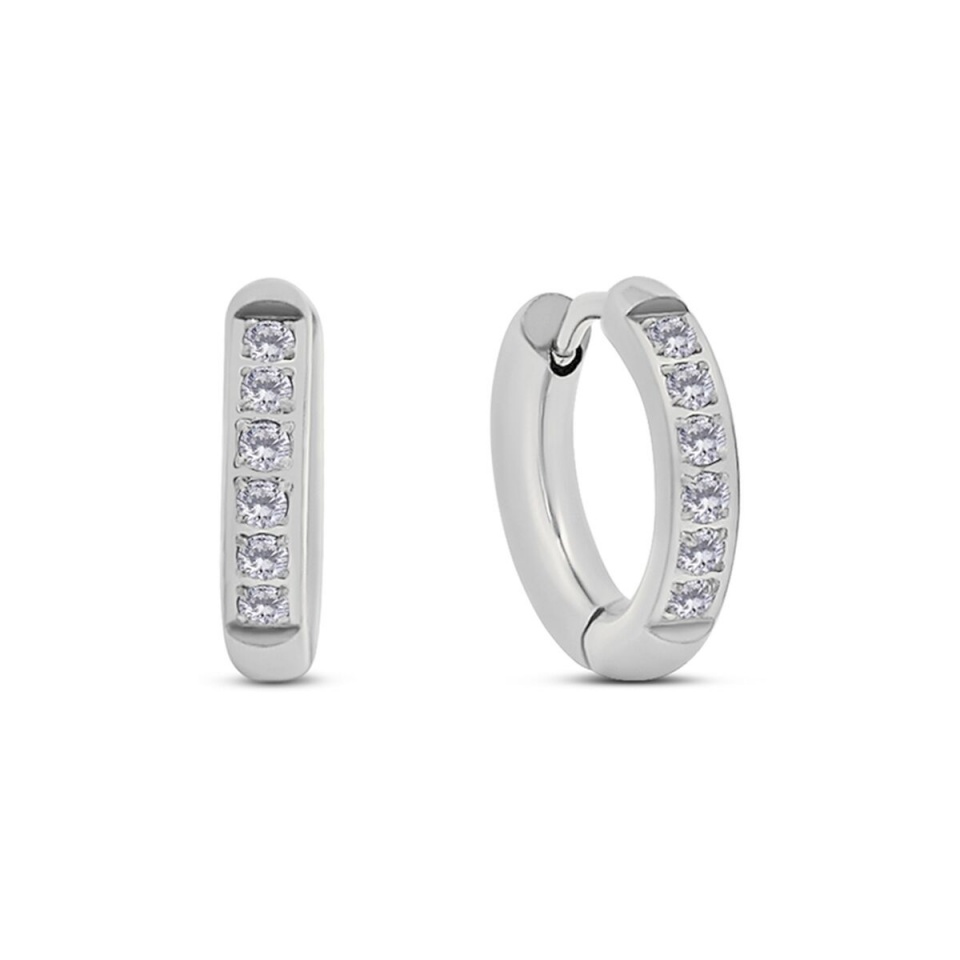 CO88 Collection naiste kõrvarõngad 8CE-70578 Hõbedane