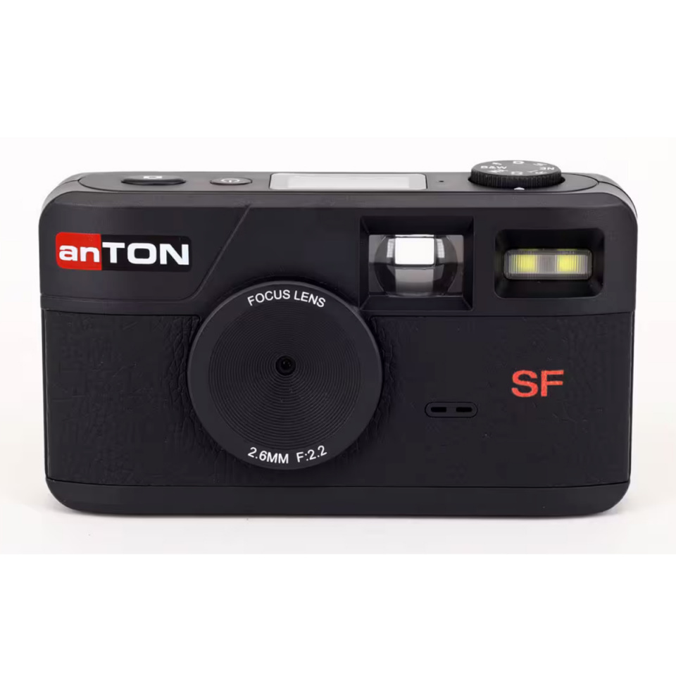 Anton K1 Screen Free must, digikaamera ilma ekraanita, sh 4GB Micro SD kaart