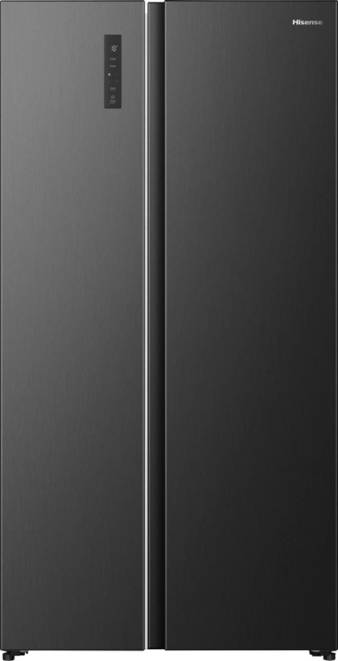 Hisense külmik RS3P558NEFD Side-By-Side Refrigerator, must