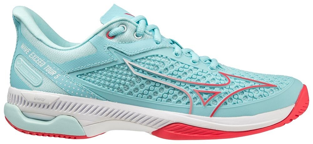 Mizuno tennisejalatsid WAVE EXCEED TOUR 5AC heleroheline/valge - suurus 38.5