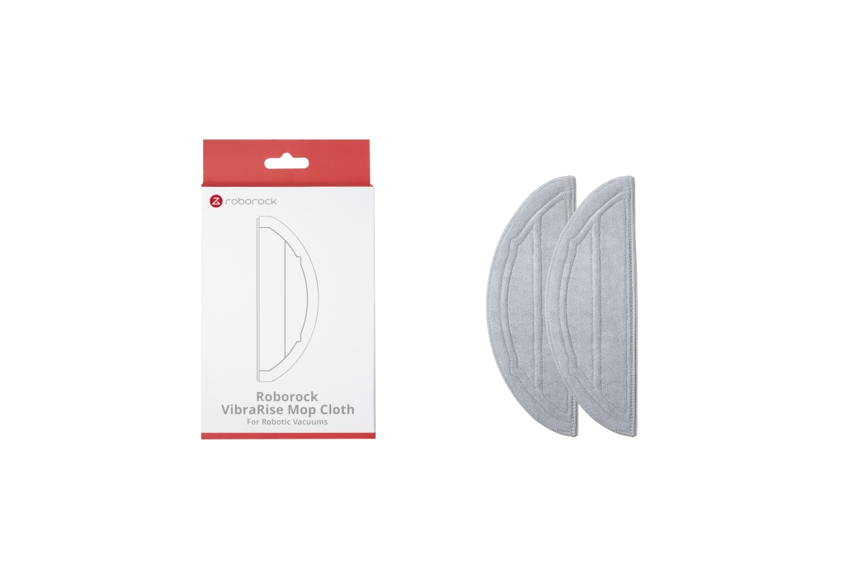 Roborock mopid 8.02.0437 Mop Cloth, 1 Vibration Zone, Q10 / Q10+, 2tk