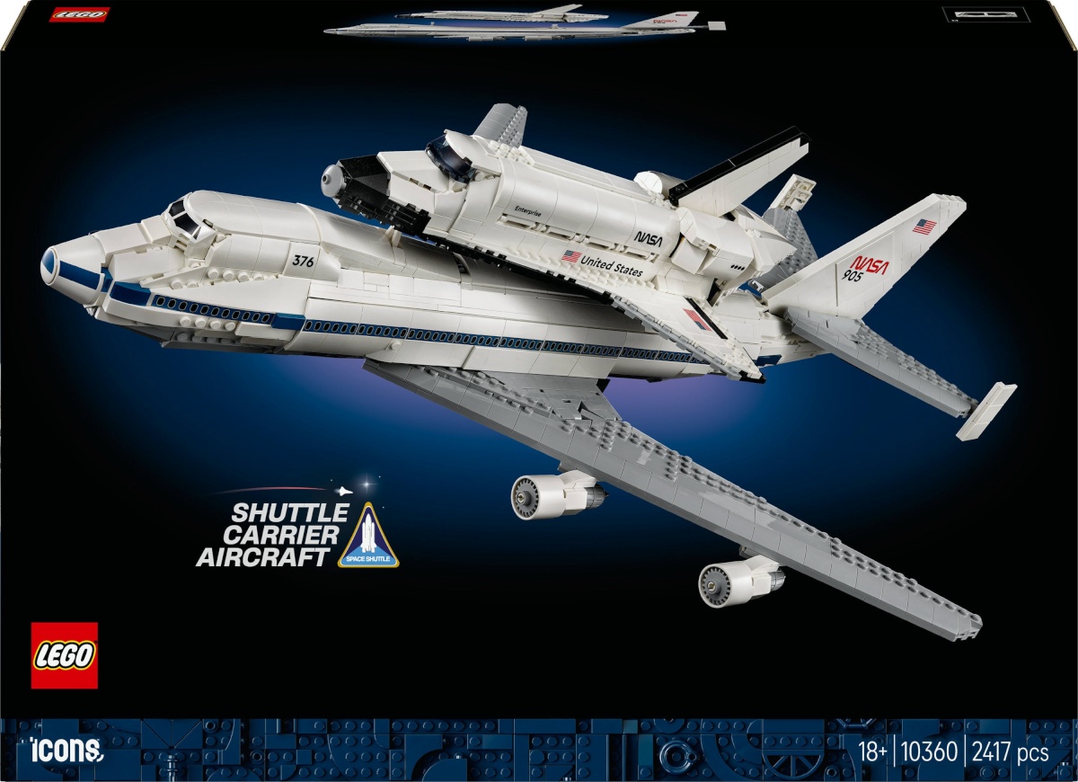 Lego klotsid 10360 Shuttle Carrier Aircraft