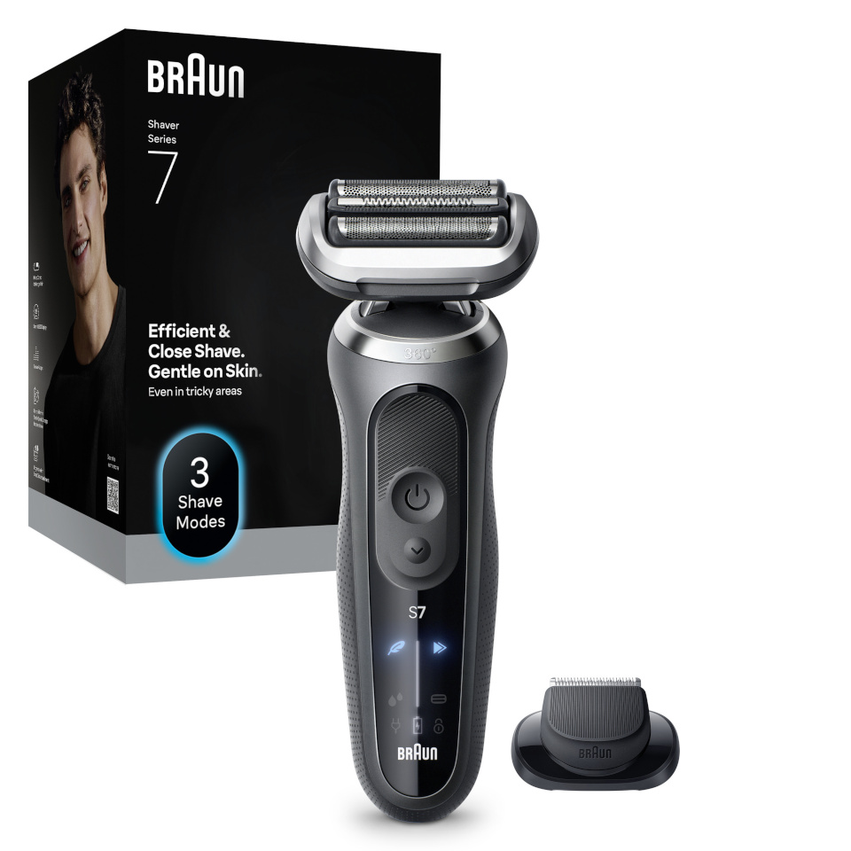 Braun 72-G1200s pardel Series 7 grey