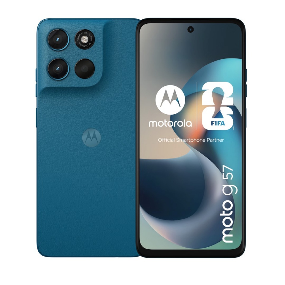 Motorola mobiiltelefon Moto g57 17.1cm 6.72" Dual SIM Android 16.0 5G USB Type-C 8GB 256GB 5200mAh roheline