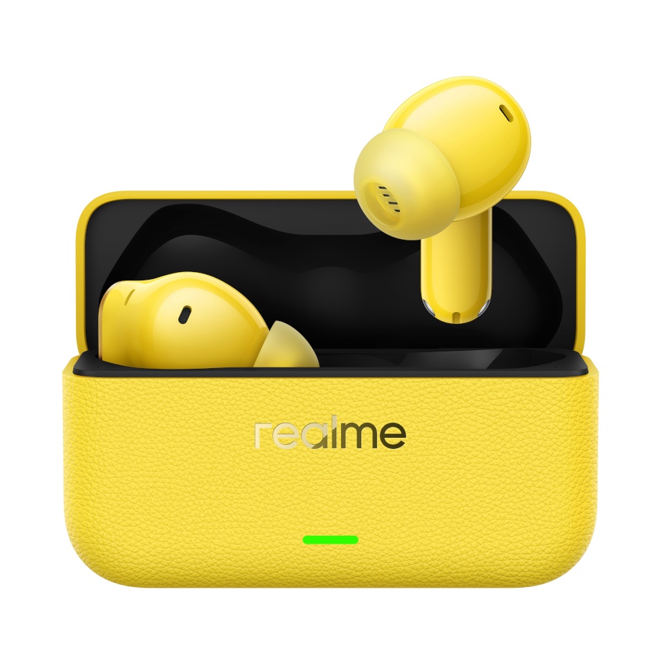 Realme kõrvaklapid Buds T500 Pro mürasummutavad, kollane