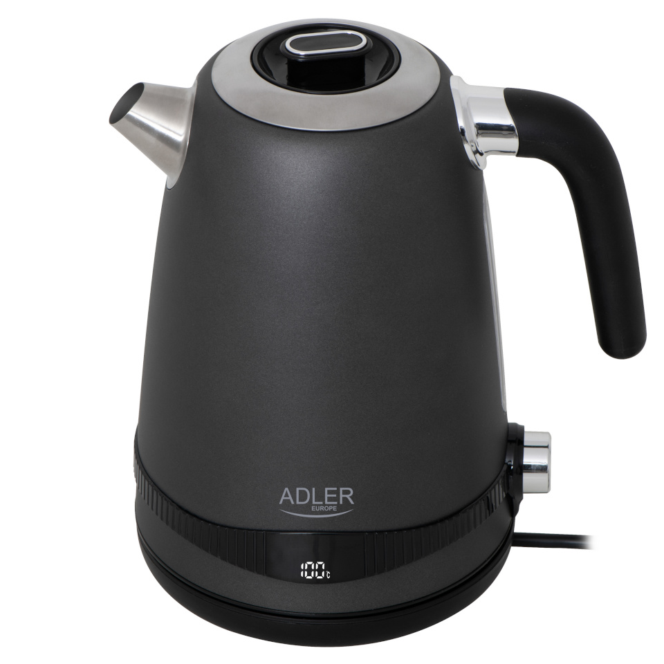 Adler veekeetja | AD 1295g SS | Electric | 2200 W | 1.7 L | Stainless Steel | 360° rotational base | hall