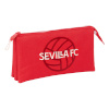 Sevilla Fútbol Club kolme sahtliga pinal punane 22x12x3cm
